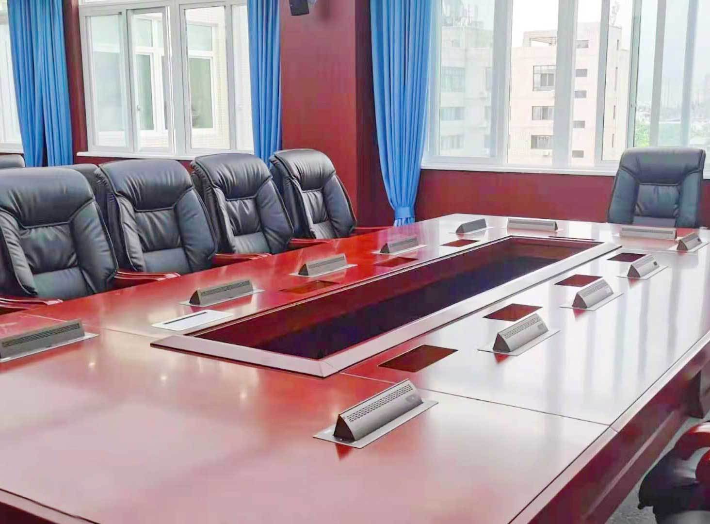 四川某公安局高级会议室