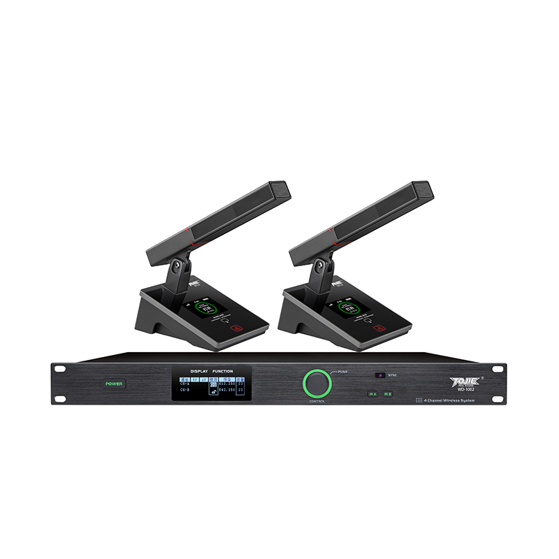 单杆会议一拖二     WD-1002/WD-102