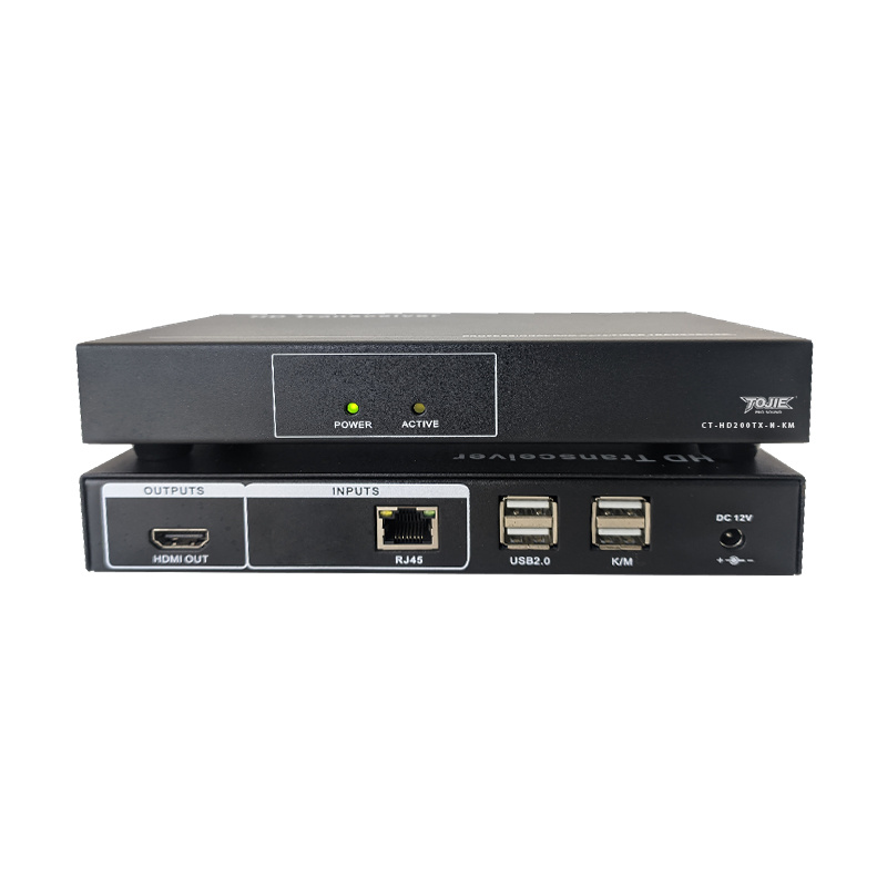150米网线传输发送器（KVM）    CT-HD200TX-N-KM