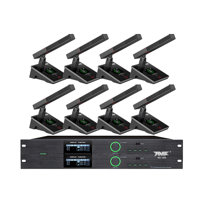 单杆会议一拖八    WD-1008/WD-108